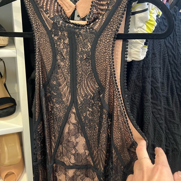 By Anthropologie Black Lace Dress - Picture 5 of 9